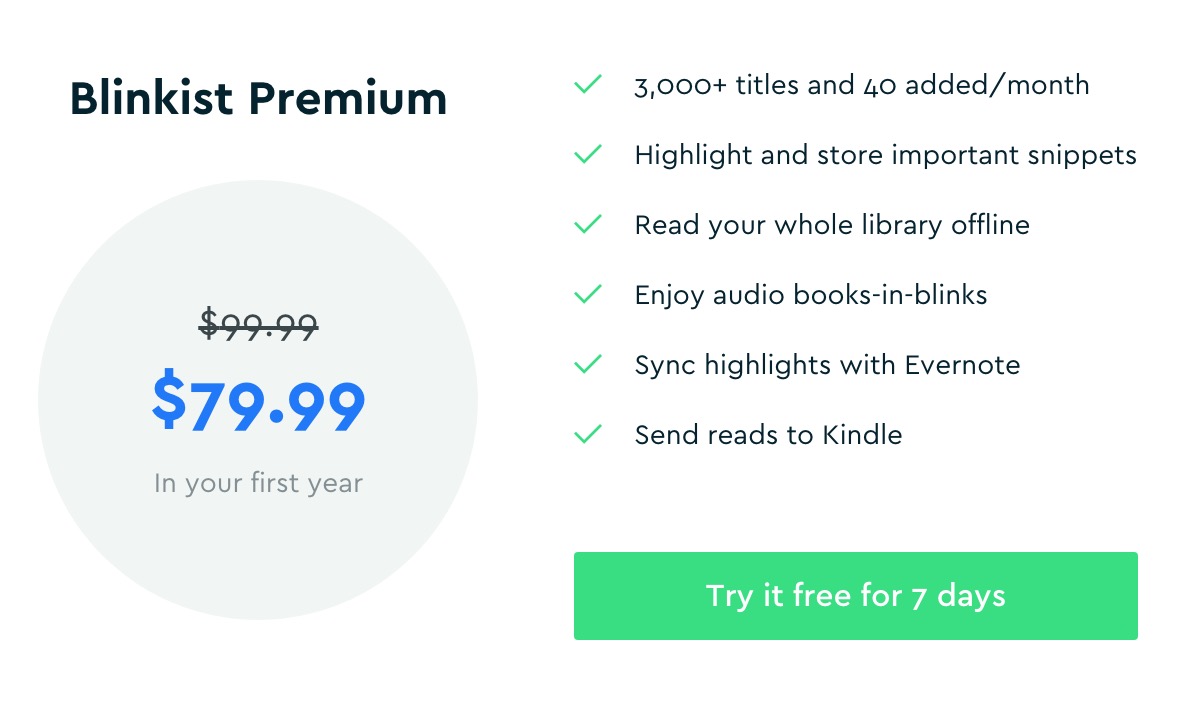 [50 Off] Blinkist Discount Code & Coupons for August 2024