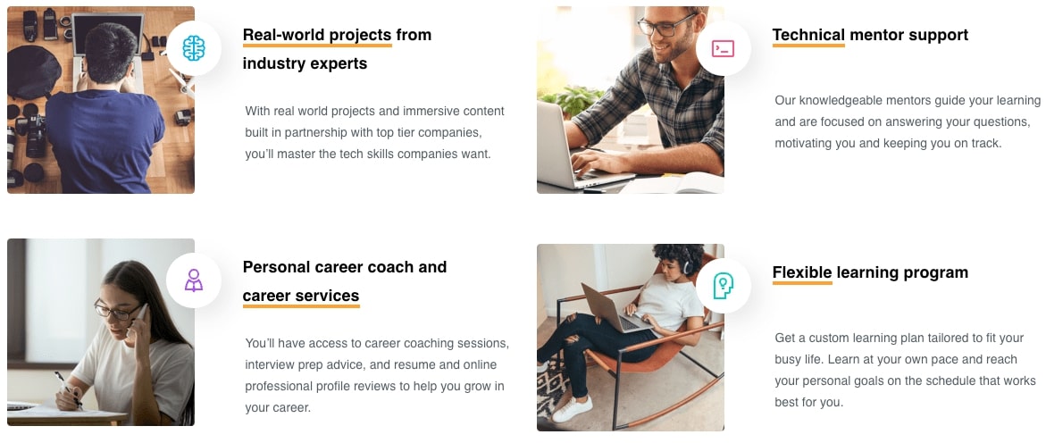 Udacity nanodegree features