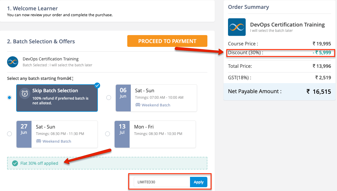 edureka instant coupon discount