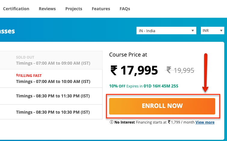 edureka enroll for discount