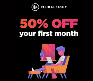 pluralsight 50%off coupon
