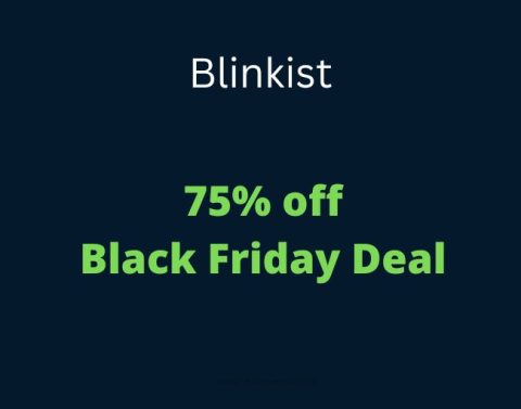 Blinkist black friday deal